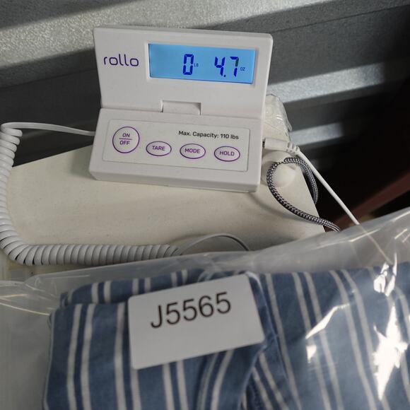 Left of Center Top Womens Extra Small Petite Split Flutter Sleeve V-Neck Striped - Picture 9 of 9